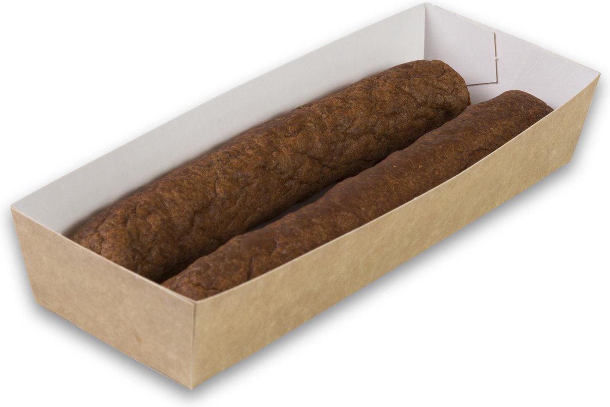 Fonkels Frikandelbakje - Breed - Karton