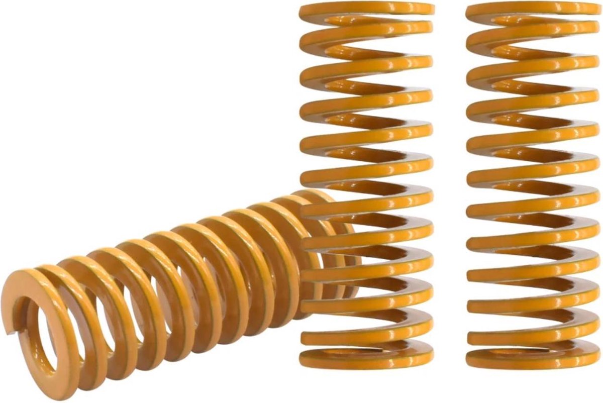 Hiden | 3D printer |  Bed Leveling Veren - 20 mm - Oranje  - 3D printer accessoires| 4 stuks