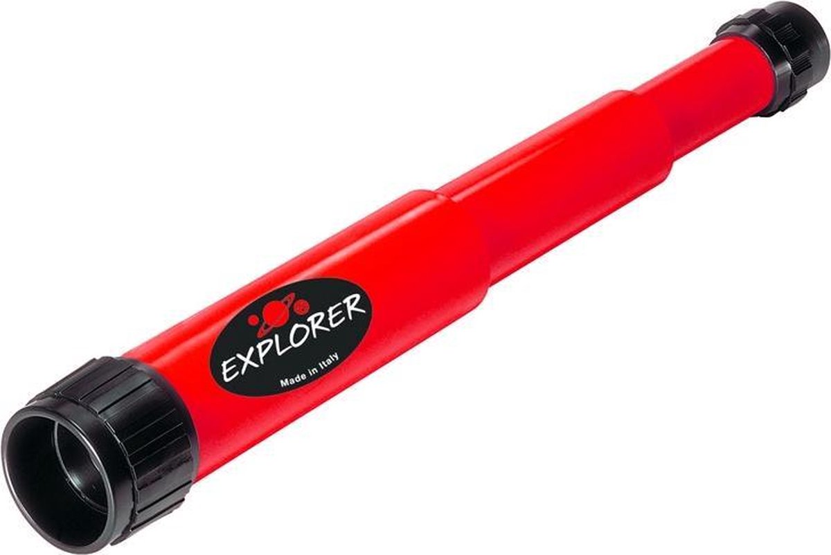 Navir Telescoop Explorer Junior 21 X 5 Cm Rood