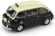 Fiat 600D Multipla Taxi Genova 1964 Black/Ivory