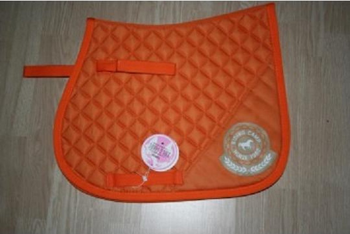 Horze zadeldek Kids&Pony oranje - shet