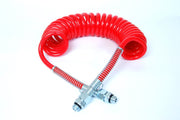 Luchtspiraalslang 5 meter rood