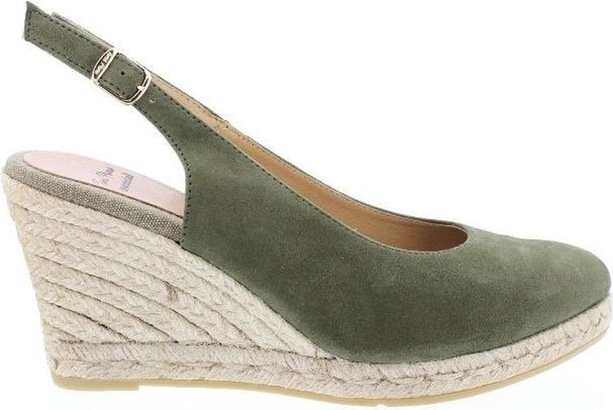 Toni Pons Barna-A Dames Espadrilles - Khaki - Maat 40