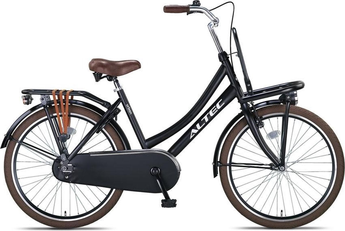Altec Urban 24inch Transportfiets Zwart Nieuw