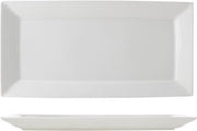Panorama Dinerbord - Rechthoek - 33.5x16.5cm - Wit