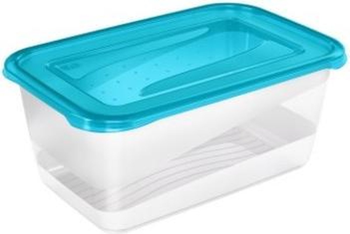 FREDO FRESH VERSHOUDDOZEN TRANSP/BLAUW  29X19X12 -  4