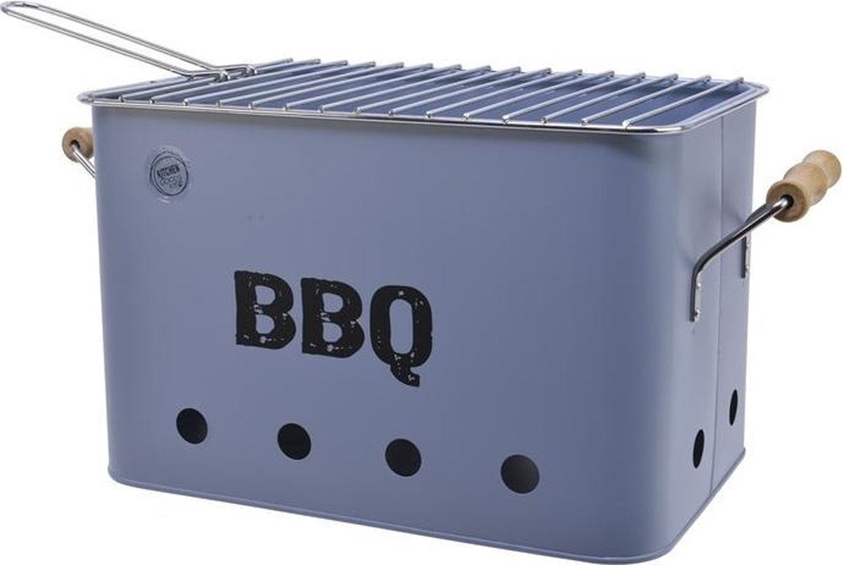 BBQ zink met houten grepen