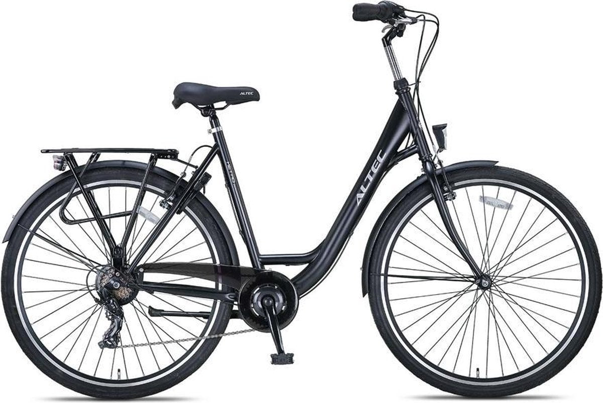 Altec Metro 28inch Damesfiets 49cm Mat Zwart Nieuw