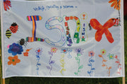 Spandoek wit 60x90cm
