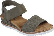 Bobs Desert Kiss dames sandaal - Kaki - Maat 40