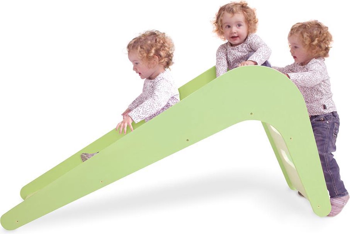 Jupiduu - Glijbaan - Hout - Green Owl
