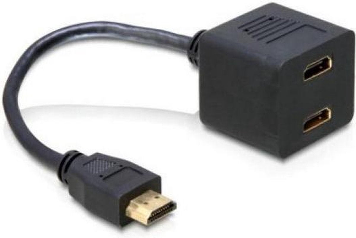 Delock - Adapter HDMI St zu 2x HDMI Bu