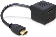 Delock - Adapter HDMI St zu 2x HDMI Bu
