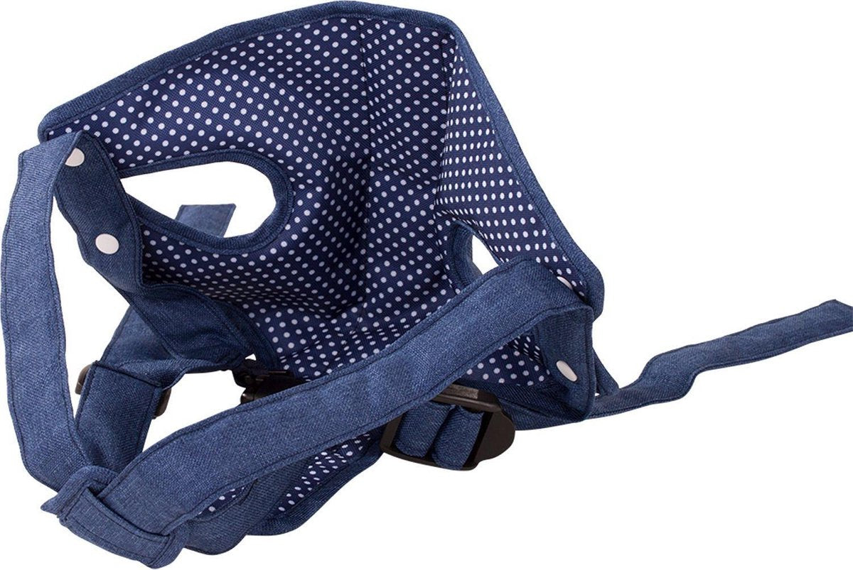 Götz poppendraagzak denim 33