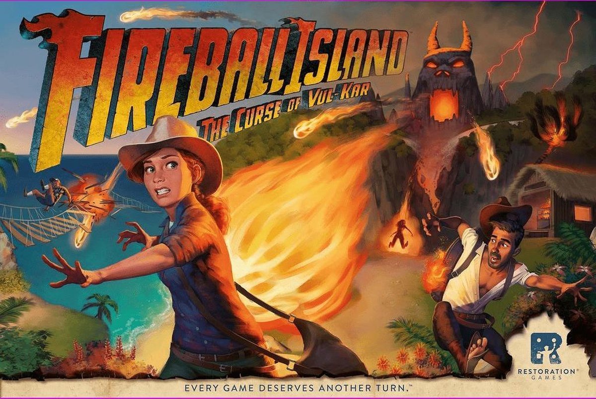 Asmodee Fireball Island the Curse of Vul-Kar - EN