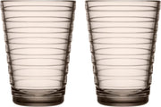 Iittala Glas Aino Aalto Linen 33cl - 2 Stuks