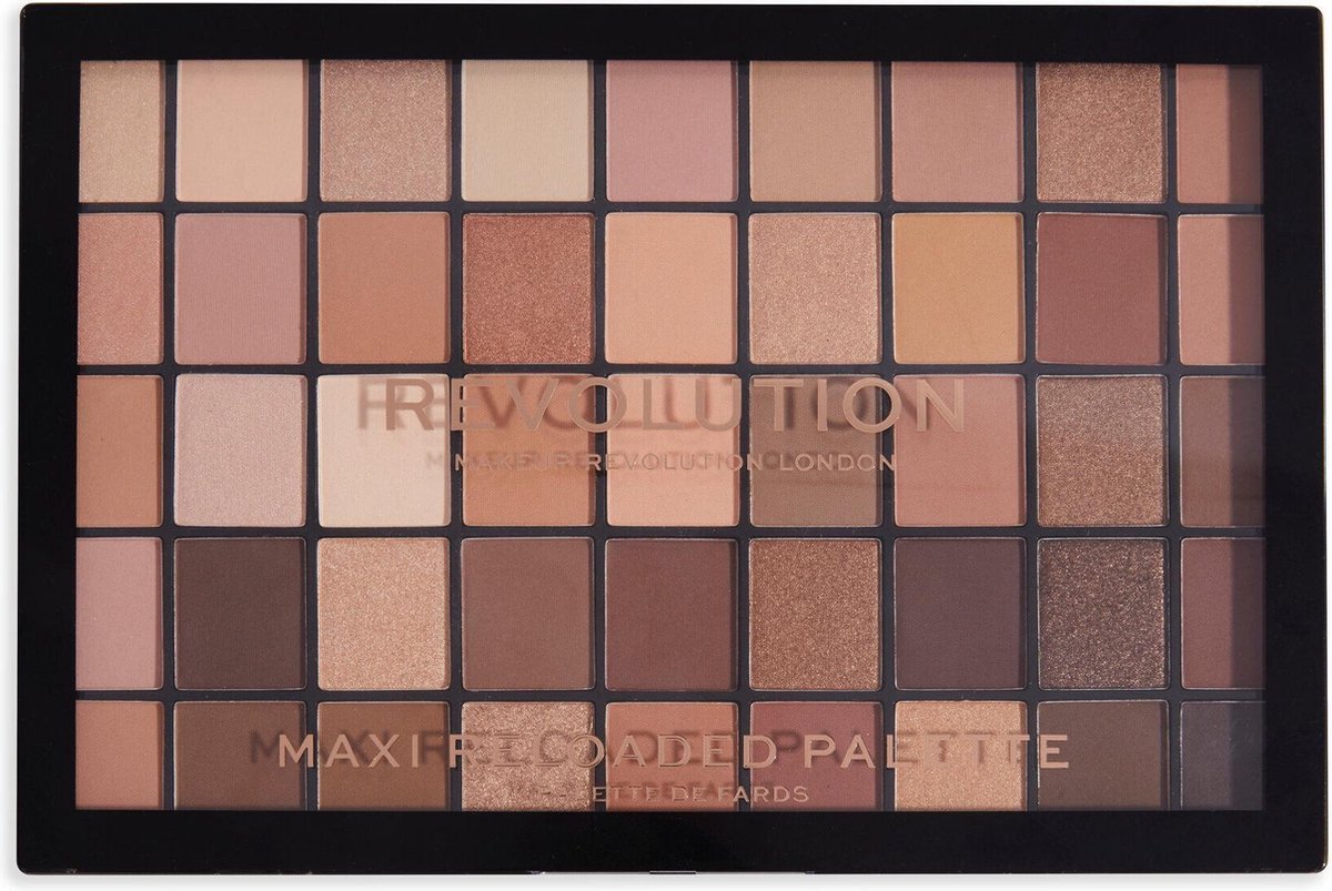 Makeup Revolution Maxi Reloaded Palette - Nudes - Oogschaduwpalette