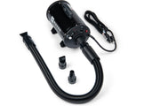 Nuvoo Professionele Hondenföhn / Waterblazer / Hondenborstel met 3 Opzetstukken - Verstelbare Vermogen tot 2200W - Warme / Koude Stand - Zwart