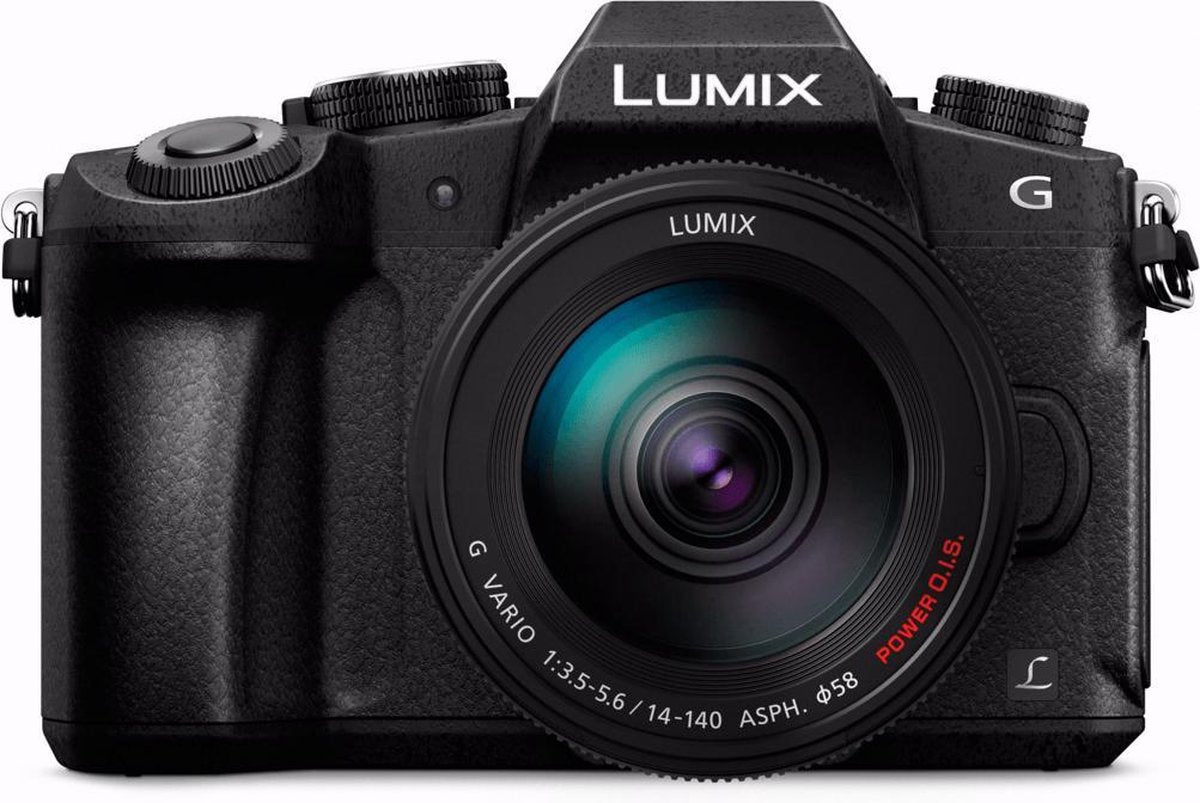 Panasonic Lumix DMC-G80 + 14-140mm f/3.5-5.6 - Zwart