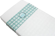 Taftan - Wieglakentje Busje - 100 x 80 - grijs blauw