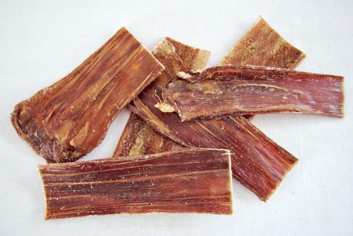 Runde slokdarm - Gullet - Hondensnack - plat - 200 gram