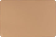 Atmosphera Placemat set van 4 - Camel - Lederlook - Bruin - 45 x 30 cm - Onderleggers
