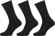 6-Pack Modal Sokken met anti-knel boord 121460000 Apollo - Unisex - medium grijs - 43-46