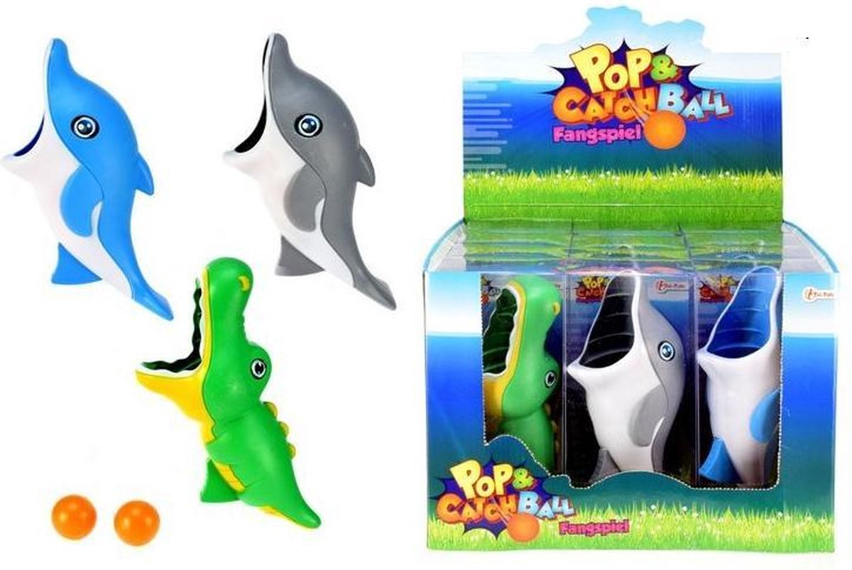 Shooter Dolphin/Crocodile 3-Ass. [12Pcs. In Db] XX