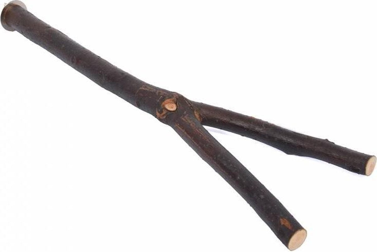 Y zitstok natuurhout 22CM