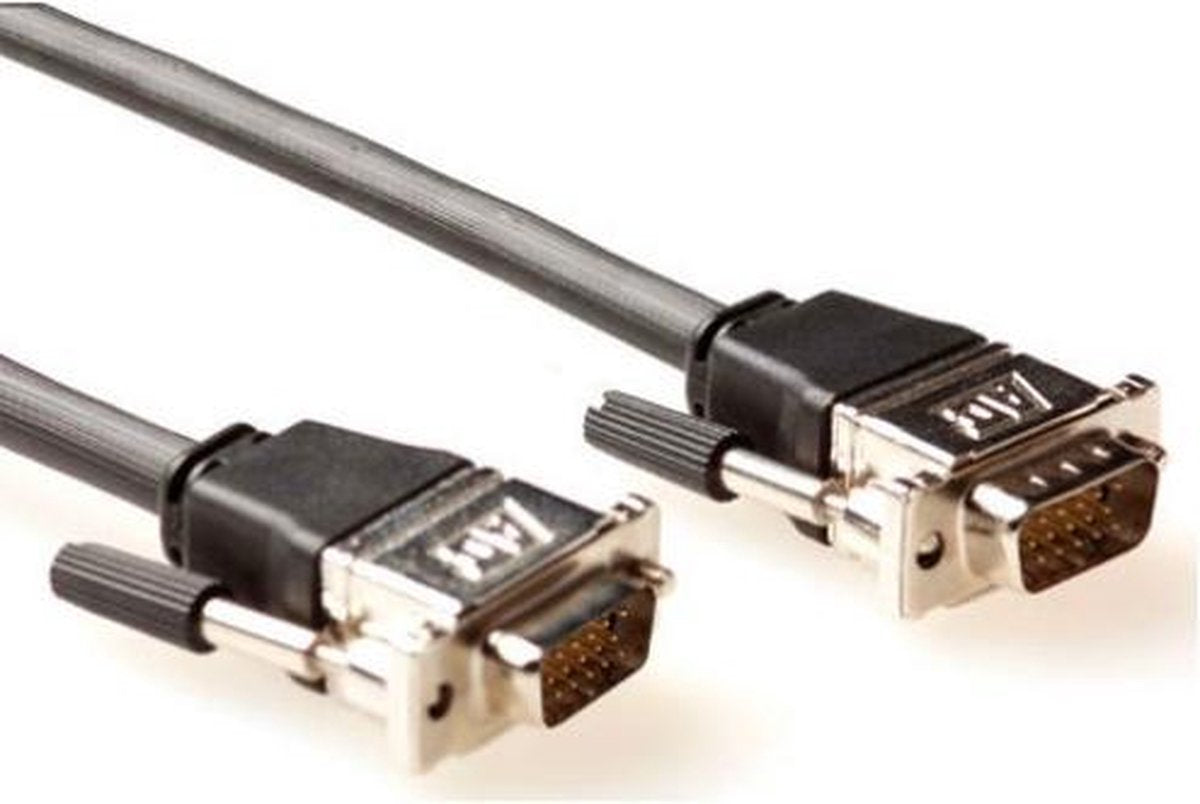 ACT - VGA (D-Sub) naar VGA (D-Sub) female - 1.8 m - Zwart