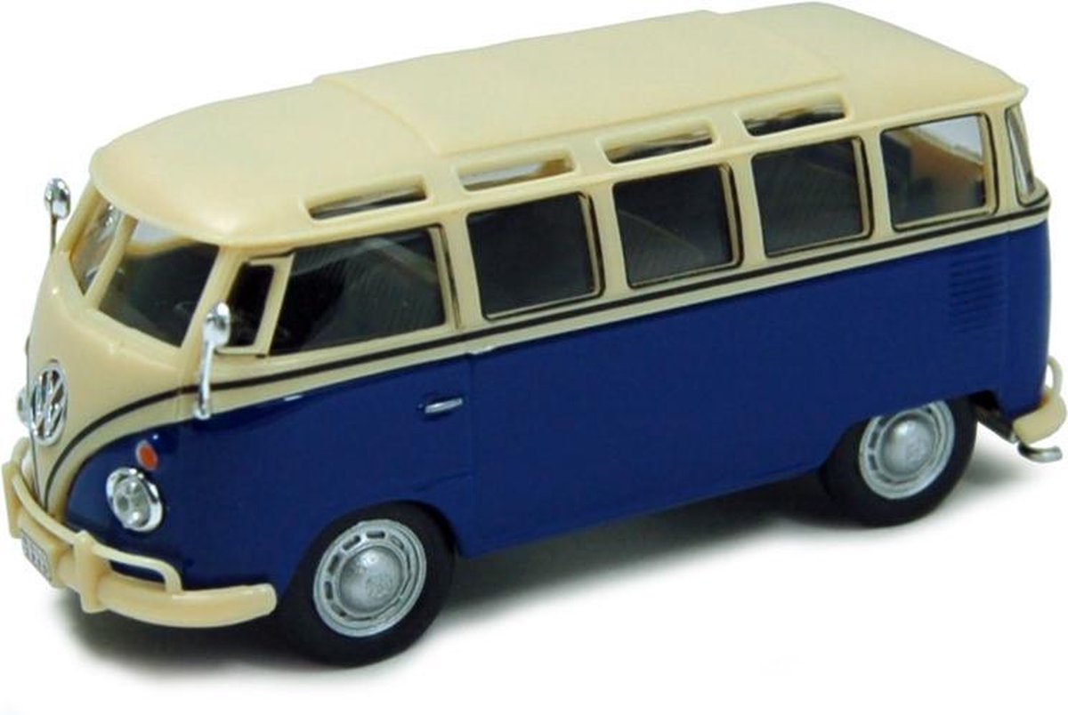Volkswagen T1 Samba bleu/ivory 1:43