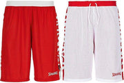 Spalding Essential 2.0 Reversible Short Kinderen - Rood / Wit | Maat: 116