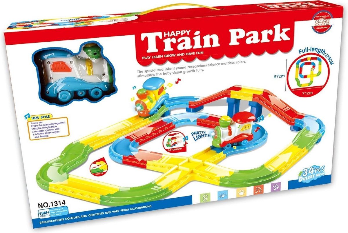 Treinset - Middelgroot