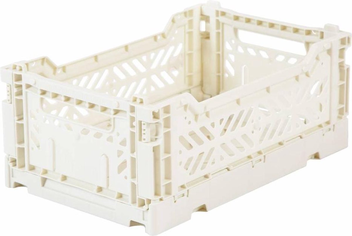 AyKasa opvouwbaar kratje Mini Coconut White Mini