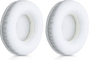 kwmobile 2x oorkussens voor AKG K518 /K518DJ /K81 /K518LE koptelefoons - imitatieleer - voor over-ear-koptelefoon - wit