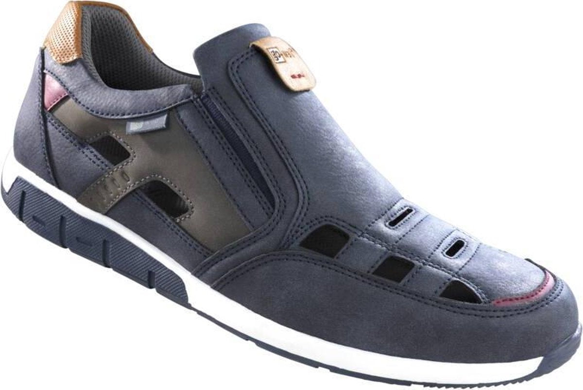 Sportieve Instapper met Luchtgaten - Marineblauw - Maat 41