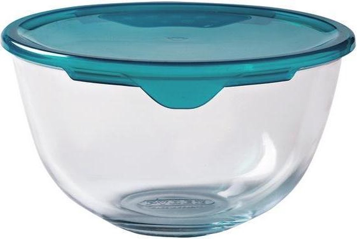 Pyrex Mengkom Met Deksel 2L 21CM 180p