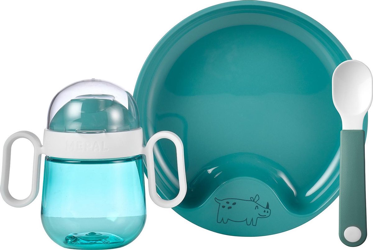 Mepal Mio – Babyservies 3-delig – bestaat uit een oefenbord