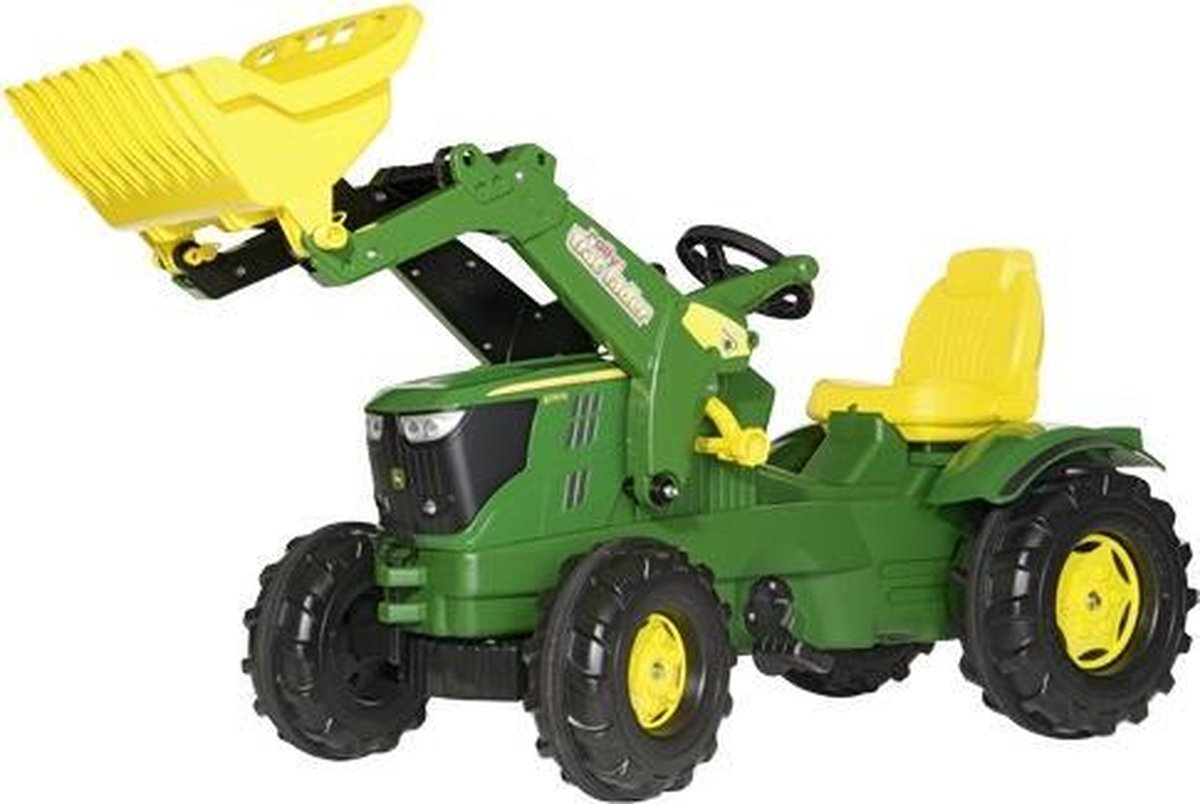 Rolly Toys 611096 RollyFarmtrac John Deere 6210R Tractor met Lader