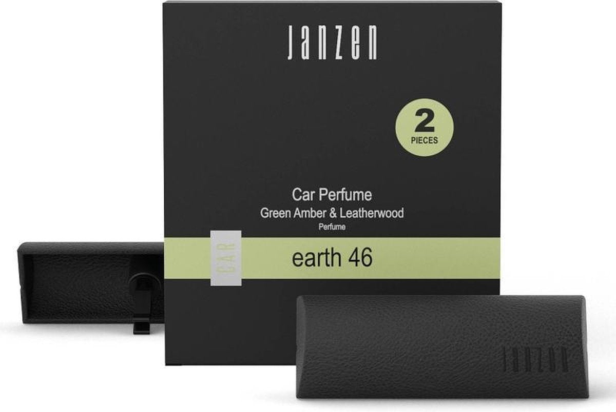 Janzen Car Perfume Earth 46 - autoparfum - 2 stuks