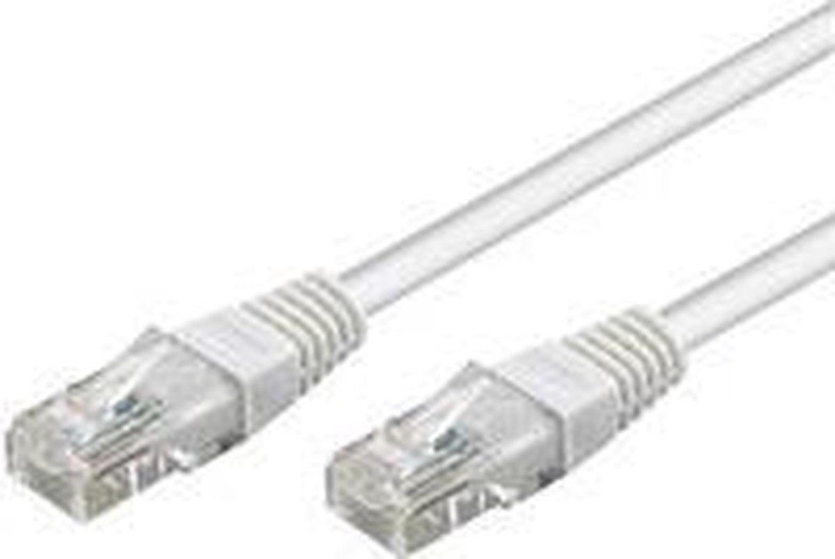Wentronic CAT6 Netwerkkabel - RJ45 - Wit - 10 m