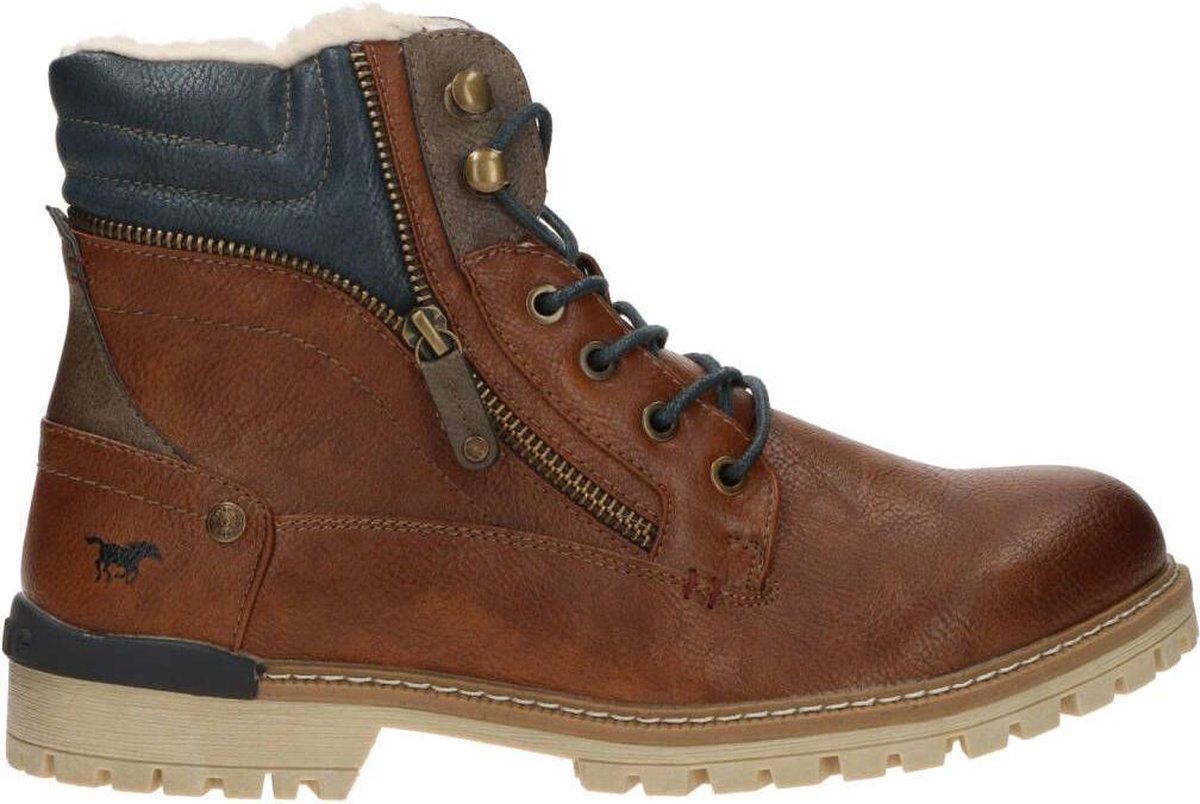 Mustang Veterboot Mannen Bruin/Cognac