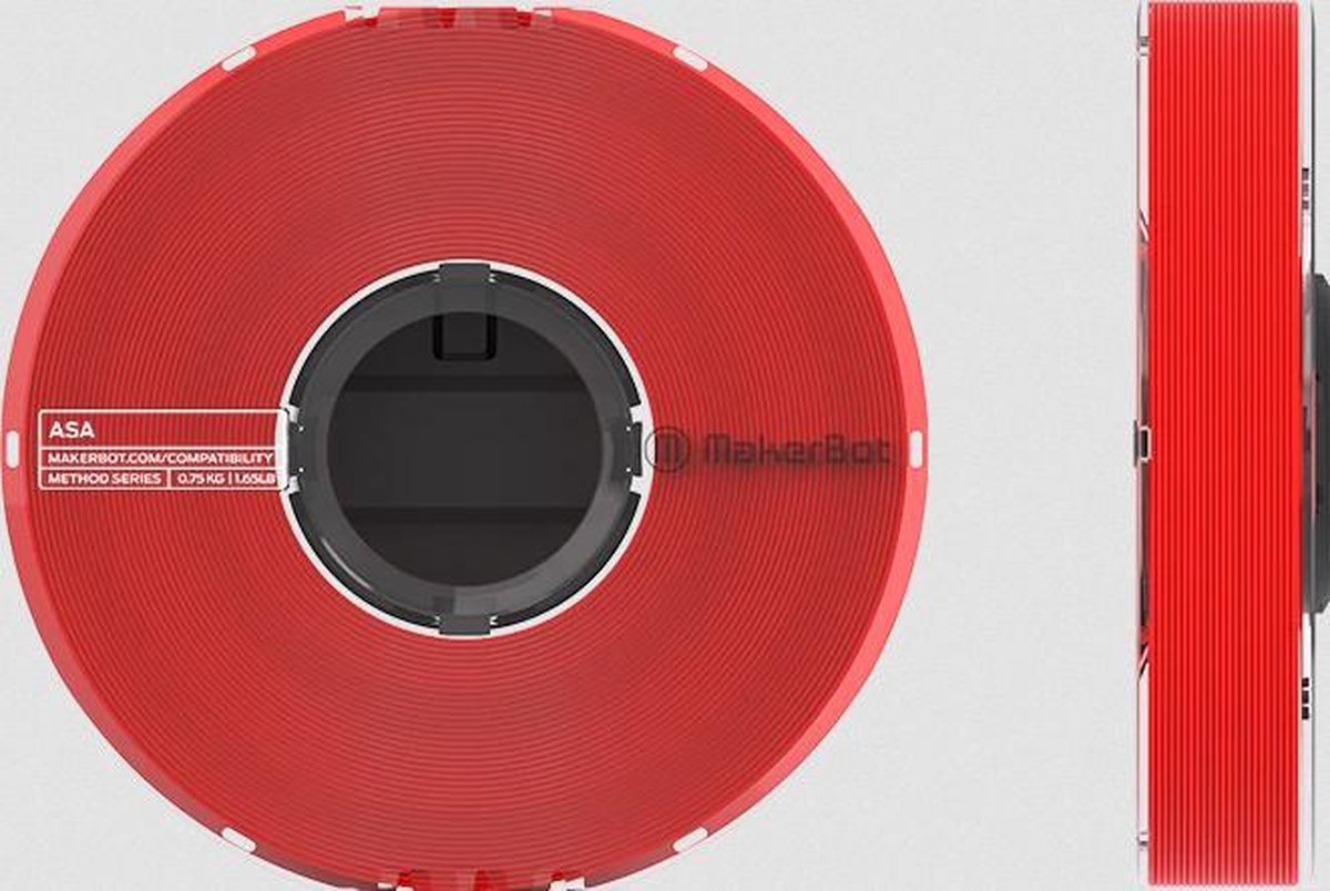 MakerBot METHOD X ASA Filament Red (0