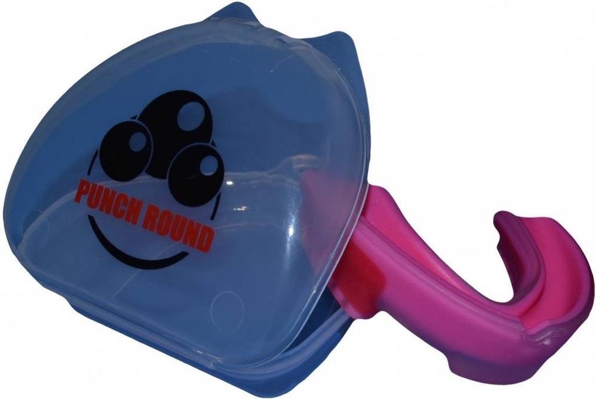 PUNCH ROUND™ Ready for the Fight Mond Bitje Pink Red Gebits Beschermer