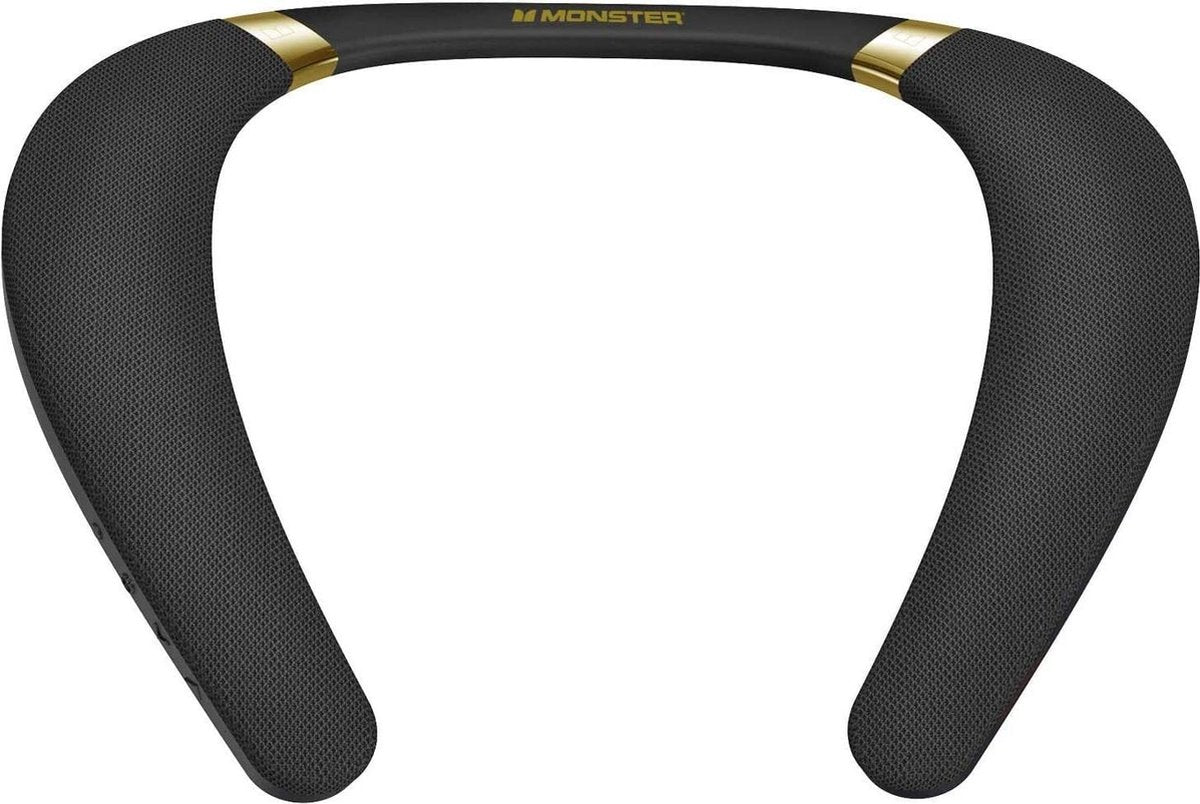 Monster - nekbandluidspreker voor mobiele telefoon - 3D-​​theatergeluidskwaliteit - wearable smart speakers Bluetooth 5.0 - draagbare Bluetooth-luidspreker en IPX7 waterdicht met 12 uur speeltijd - bereik tot 10 mtr. - binnen en buiten