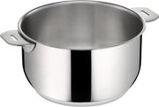 Lagostina Salvaspazio Roestvrijstaal Steelpan - 14 cm - 1.2L