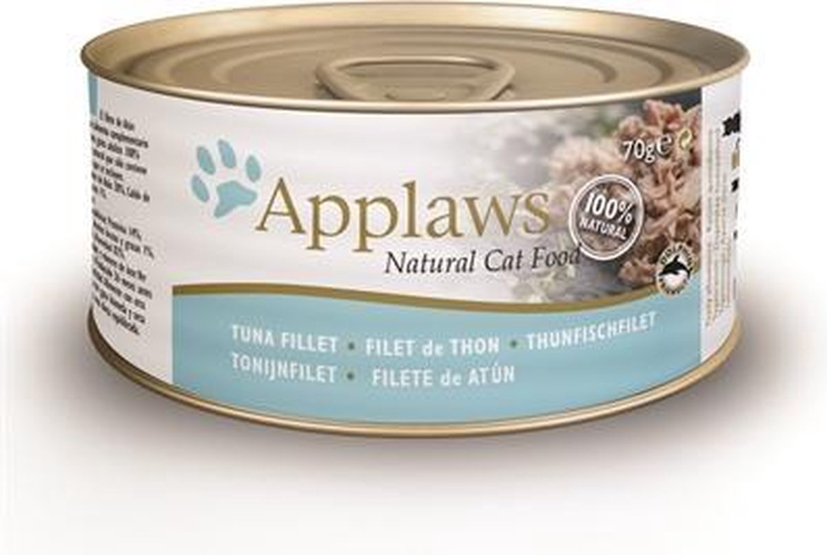 Applaws adult vis tonijnfillet - 70  gr