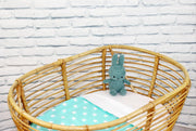 Wallabiezzz - Maxi Cosi deken - Ster Mint - 75x90cm