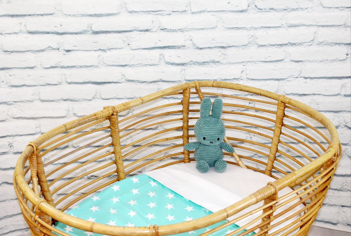 Wallabiezzz - Maxi Cosi deken - Ster Mint - 75x90cm