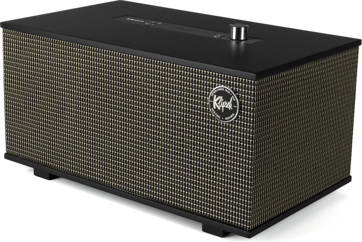 KLIPSCH: THE THREE MET GOOGLE ASSISTANT - ZWART